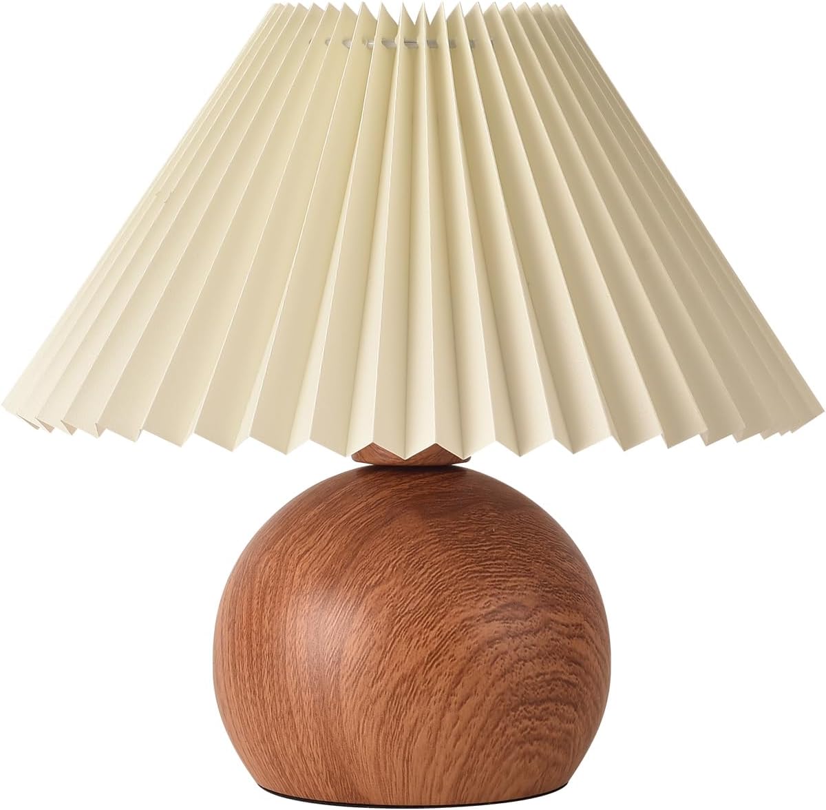 Lámpara de Mesa Bohemia - Pantalla Plisada.