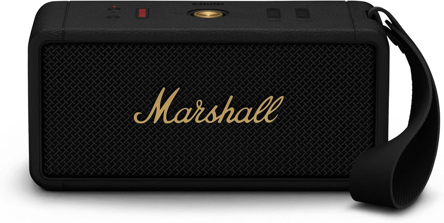 Marshall Middleton - Altavoz Portátil Bluetooth - Negro