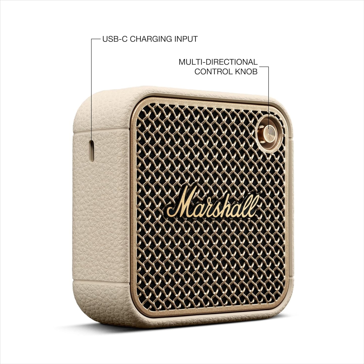 Marshall Willen II - Altavoz Portátil Bluetooth - Crema